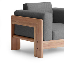 Load image into Gallery viewer, Nordhaven Sofa | 1 Seater | Solid Teak/Walut/Oak Wood