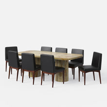 Load image into Gallery viewer, Alba-Lidia Dining Table Set - Modern & Space-Saving Design