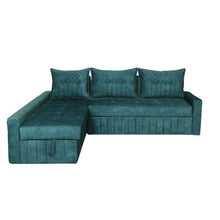 Load image into Gallery viewer, Aspen Wave Sofa Cum Bed With Lounger