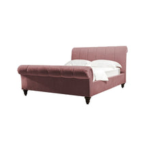 Load image into Gallery viewer, Arya Pro Upholstered Bed Without Storage In Suede