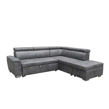 Load image into Gallery viewer, Zaxxy Sofa Cum Bed With Lounger