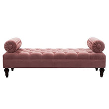 Load image into Gallery viewer, Tiffo Suede Lounger in Blush Pink Color
