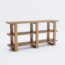 Load image into Gallery viewer, Harmony Console - TV Unit/Low Shelf - Solid Teak Wood