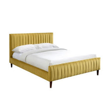 Load image into Gallery viewer, Konya Upholstered Bed Without Storage In Suede
