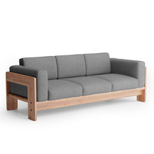 Load image into Gallery viewer, Nordhaven Sofa | 3 Seater | Solid Teak Wood/Walnut/Oak Wood