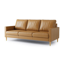 Load image into Gallery viewer, Lore Sofa | 3 Seater Italian Leather Sofa (7 feet)