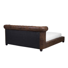 Load image into Gallery viewer, Bran Upholstered Bed Without Storage In Suede