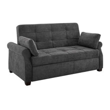 Load image into Gallery viewer, Elegance Scape Sofa Cum Bed in Suede