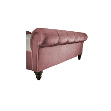Load image into Gallery viewer, Arya Pro Upholstered Bed Without Storage In Suede