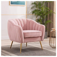 Load image into Gallery viewer, Patro Upholstered Accent Chair in Suede