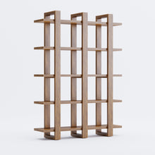 Load image into Gallery viewer, Harmony Shelf/Bookcase - 49" - Solid Teak Wood