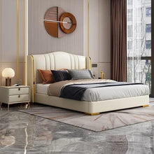 Load image into Gallery viewer, Kerry Upholstered Bed Without Storage In Leatherette