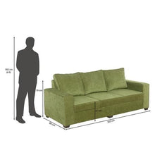 Load image into Gallery viewer, Modish Retreat Sofa Set In Velvet