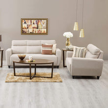 Load image into Gallery viewer, Zolo Suede Sofa Set in Grey Color