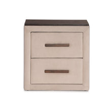 Load image into Gallery viewer, Radiance Bed Side Table 2 Drawer