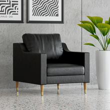Load image into Gallery viewer, Lore Sofa | 1 Seater Italian Leather Sofa (3 feet)