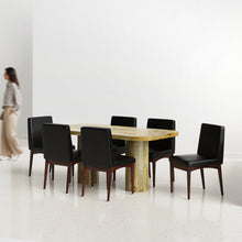 Load image into Gallery viewer, Alba-Lidia Dining Table Set - Modern & Space-Saving Design