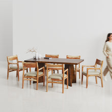 Load image into Gallery viewer, Alejandro-Kiyomi Dining Table Set - 6 & 8 Seater/ All sizes