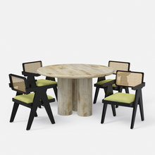 Load image into Gallery viewer, Amor-Pierre Dining Table Set - 2, 4 & 6 Seater/ All sizes