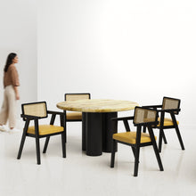 Load image into Gallery viewer, Amor-Bob Dining Table Set - 2, 4 & 6 Seater/ All sizes