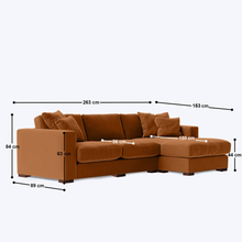 Load image into Gallery viewer, Atlanta L Shape Sofa