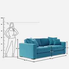 Load image into Gallery viewer, Atlanta Large 3.5 Seater Sofa - 88.5"