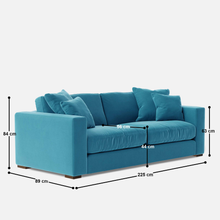 Load image into Gallery viewer, Atlanta Large 3.5 Seater Sofa - 88.5"