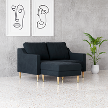 Load image into Gallery viewer, Lore Sofa | Small L-Shaped Sectional with Chaise (5 feet)