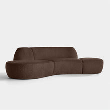 Load image into Gallery viewer, Gustavo Curvy Sectional Sofa - 115"