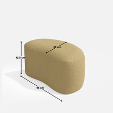 Load image into Gallery viewer, Eliza Curvy Ottoman