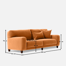 Load image into Gallery viewer, Edith Large 3.5 Seater Sofa - 90"