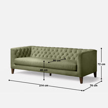 Load image into Gallery viewer, Cruz 3 Seater - 84"