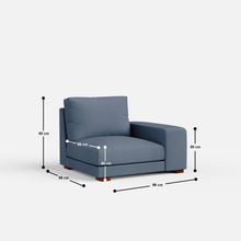 Load image into Gallery viewer, Derek modular 3 seater sofa - 103.5"