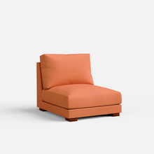 Load image into Gallery viewer, Derek modular right arm 4 seater sofa with ottoman - 133.5" | 62" Left chaise