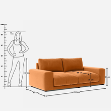 Load image into Gallery viewer, Derek 3 Seater Sofa - 82"