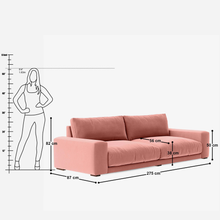 Load image into Gallery viewer, Derek 5 Seater Sofa - 108"