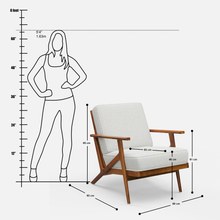 Load image into Gallery viewer, Erne Bouclé Accent Chair