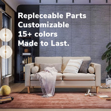 Load image into Gallery viewer, Palo Sofa | 3+ Seater (7 feet) | Removable Fabrics