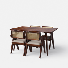 Load image into Gallery viewer, Helena-Pierre Provincial Teak Dining Table Set - 4, 6 Seater - All Sizes
