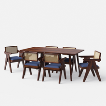 Load image into Gallery viewer, Helena-Pierre Provincial Teak Dining Table Set - 4, 6 Seater - All Sizes