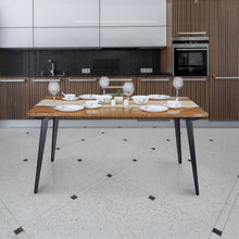 Load image into Gallery viewer, Serenity Table (5x3 feet) - Solid Teak/Walnut/Oak Wood