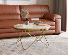 Load image into Gallery viewer, Clos Coffee Table with Australian Onyx Top