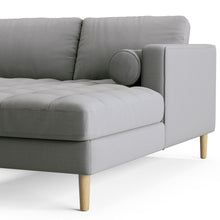 Load image into Gallery viewer, Palo Sofa T | L-Shaped Right Sectional with Chaise (8.25 feet length) | Tufted