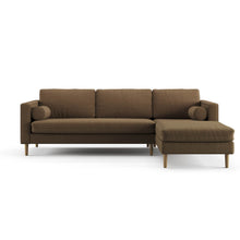 Load image into Gallery viewer, Palo Sofa | L-Shaped Sectional with Chaise (8.25 feet length) | Removable Fabrics