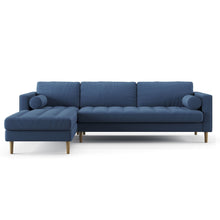 Load image into Gallery viewer, Palo Sofa T | L-Shaped Right Sectional with Chaise (8.25 feet length) | Tufted
