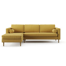 Load image into Gallery viewer, Palo Sofa | L-Shaped Sectional with Chaise (8.25 feet length) | Removable Fabrics