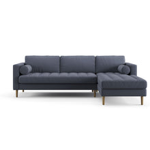 Load image into Gallery viewer, Palo Sofa T | L-Shaped Right Sectional with Chaise (8.25 feet length) | Tufted