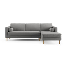 Load image into Gallery viewer, Palo Sofa | L-Shaped Right Sectional with Chaise (8.25 feet length) | Removable Fabrics