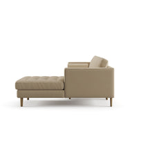 Load image into Gallery viewer, Palo Sofa T | L-Shaped Right Sectional with Chaise (8.25 feet length) | Tufted