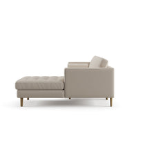 Load image into Gallery viewer, Palo Sofa T | L-Shaped Right Sectional with Chaise (8.25 feet length) | Tufted